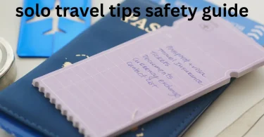 solo travel tips safety guide