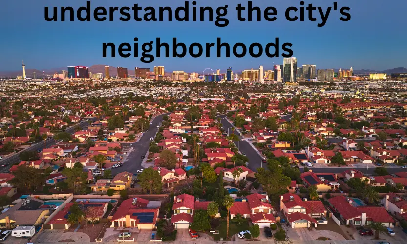 understanding the city's neighborhoods